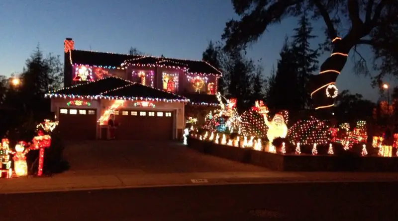 Décorations de Noël aux USA